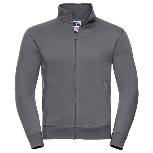 Russell Europe Authentic Sweatshirt Jacket Convoy Grey